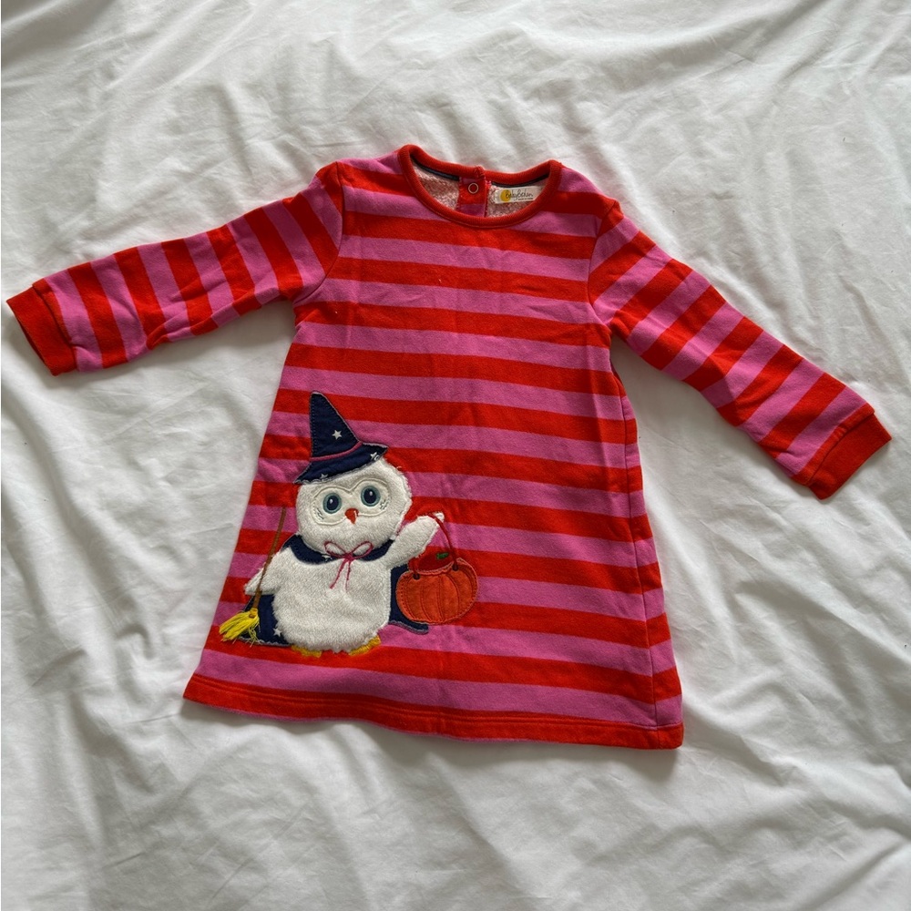 🎃 Baby Boden Halloween Sweatshirt Dress